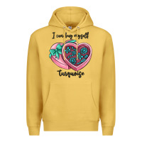 Antique Gold i can buy myself turquoise Premium Hoodie - MaliasSmallBusiness