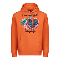 Carrot i can buy myself turquoise Premium Hoodie - MaliasSmallBusiness