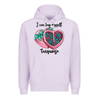 Lilac i can buy myself turquoise Premium Hoodie - MaliasSmallBusiness