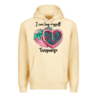Pina Colada i can buy myself turquoise Premium Hoodie - MaliasSmallBusiness