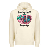 Sandshell i can buy myself turquoise Premium Hoodie - MaliasSmallBusiness