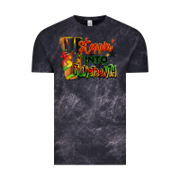 Cloud Black Steppin' into Juneteenth black fashion girl Vintage Tee - RanaPortraitStore