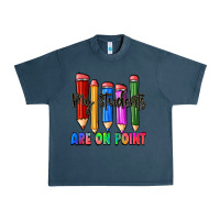 Midnight Navy my students are on point Urban Heavy Tee - Zillion Design Studio