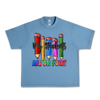 Pebble Blue my students are on point Urban Heavy Tee - Zillion Design Studio
