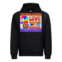 Black LGBTQ+ Love Gnomes No Bounds Tumbler Urban Hoodie - BundleAndBundleShop