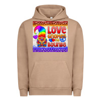 Pigment Burro LGBTQ+ Love Gnomes No Bounds Tumbler Urban Hoodie - BundleAndBundleShop