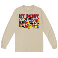 Mushroom my daddy is my hero dispatcher Long Sleeve Tee - Zillion Design Studio