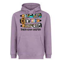 Lavender western pencils teach love inspire Heavyweight Hoodie - JahusDesignShop