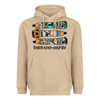 Mushroom western pencils teach love inspire Heavyweight Hoodie - JahusDesignShop