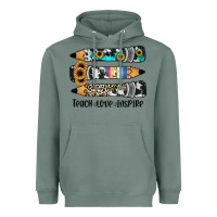 Sage western pencils teach love inspire Heavyweight Hoodie - JahusDesignShop