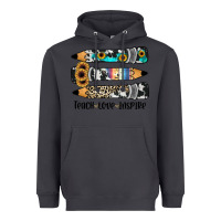 Smoke western pencils teach love inspire Heavyweight Hoodie - JahusDesignShop