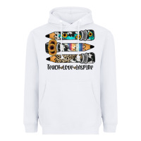 White western pencils teach love inspire Heavyweight Hoodie - JahusDesignShop