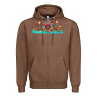 Chestnut nurse sunflower libbey glass Zipper Hoodie - HRA Design Shop