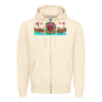 Sandshell nurse sunflower libbey glass Zipper Hoodie - HRA Design Shop