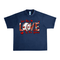 Navy for the love of the game baseball Urban Heavy Tee - texasbilliewilder