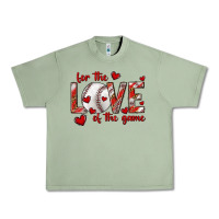 Oil Green for the love of the game baseball Urban Heavy Tee - texasbilliewilder