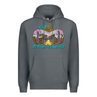 Rock with god all things are possible Premium Hoodie - NancyCooperArtShop