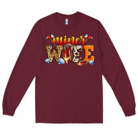Burgundy miner wife Long Sleeve Tee - Zillion Design Studio