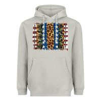 Moon Dust usa army pattern brushstroke Heavyweight Hoodie - Artiststas