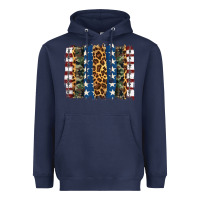 Navy usa army pattern brushstroke Heavyweight Hoodie - Artiststas