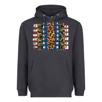 Smoke usa army pattern brushstroke Heavyweight Hoodie - Artiststas