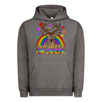 Pigment Tornado LGBTQ+ Oh Deer I'm Queer Urban Hoodie - BundleAndBundleShop