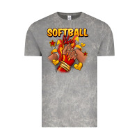Cloud Rock Softball life afro girl sneakers Vintage Tee - RanaPortraitStore