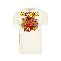 Vintage Arctic Softball life afro girl sneakers Vintage Tee - RanaPortraitStore