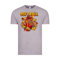 Vintage Zinc Softball life afro girl sneakers Vintage Tee - RanaPortraitStore