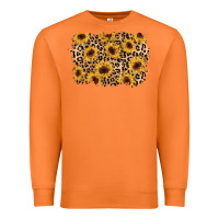 Carrot sunflower leopard background Premium Sweatshirt - AdoDesignShop