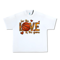 White for the love of the game basketball Urban Heavy Tee - texasbilliewilder