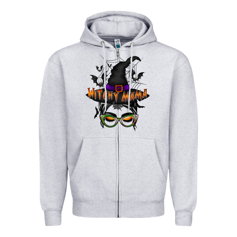 Withcy Mama Zipper Hoodie by RacoonDesign | Teevron