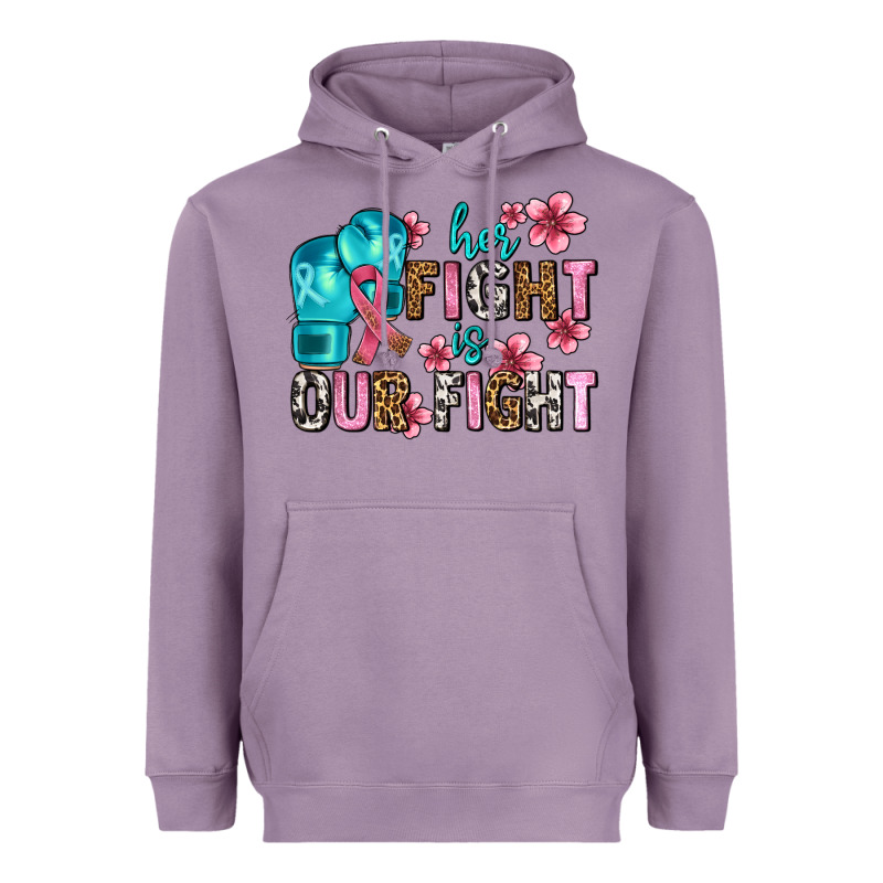 Her Fighting Is Our Fight Heavyweight Hoodie by AdoDesignShop | Teevron