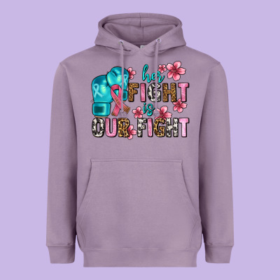 Her Fighting Is Our Fight Heavyweight Hoodie Designed By Adodesignshop