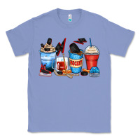 Colony Blue hockey begins after coffee cups Classic Tee - Zillion Design Studio