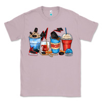 Lilac hockey begins after coffee cups Classic Tee - Zillion Design Studio