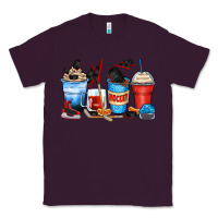 Plum hockey begins after coffee cups Classic Tee - Zillion Design Studio