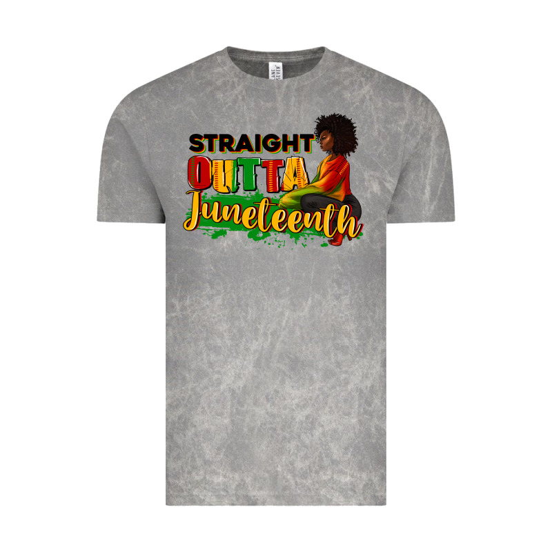 Straight Outta Juneteenth Vintage Tee by RanaPortraitStore | Teevron