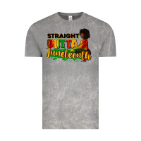 Cloud Rock Straight outta Juneteenth Vintage Tee - RanaPortraitStore