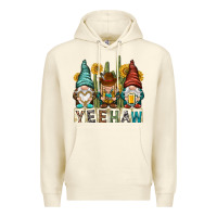 Sandshell yeehaw with gnomies Premium Hoodie - NancyCooperArtShop