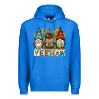 True Royal yeehaw with gnomies Premium Hoodie - NancyCooperArtShop