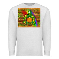 Oatmeal Heather st patricks gnomes rainbow Premium Sweatshirt - Artiststas