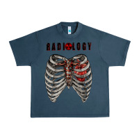 Midnight Navy Radiology Urban Heavy Tee - RanaPortraitStore