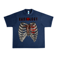 Navy Radiology Urban Heavy Tee - RanaPortraitStore