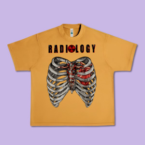 Radiology Urban Heavy Tee Designed By Ranaportraitstore