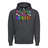 Smoke my dad is my bestie Zipper Hoodie - HRA Design Shop