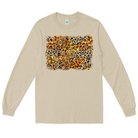 Mushroom leopard background Long Sleeve Tee - Zillion Design Studio