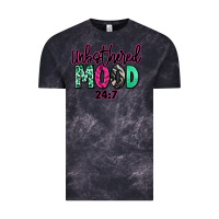 Cloud Black Unbothered mood 24:7 Vintage Tee - RanaPortraitStore