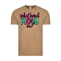 Unbothered Mood 24:7 Vintage Tee | Teevron