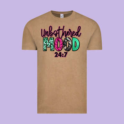 Vintage Tee Unbothered mood 24:7